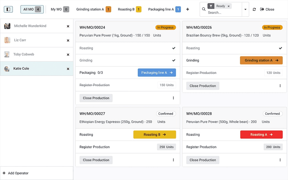 Integrated manufacturing apps overview